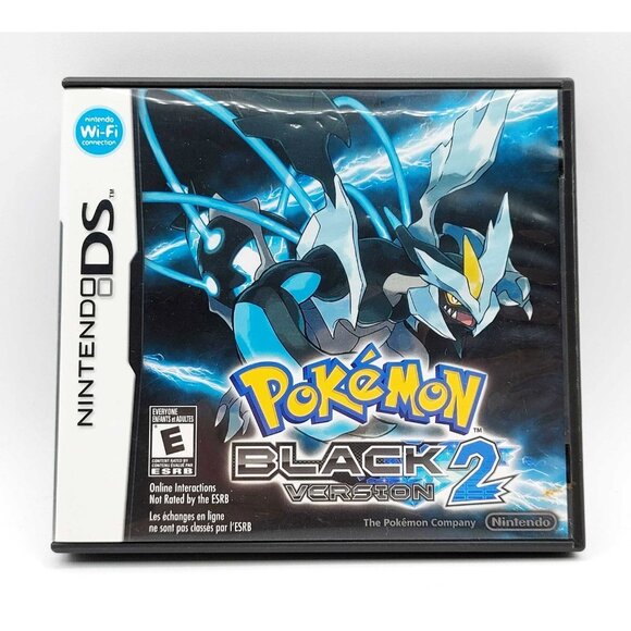 Pokemon Black Version 2 (Nintendo DS) Authentic Case And Manual ONLY - NO GAME! - Picture 1 of 10